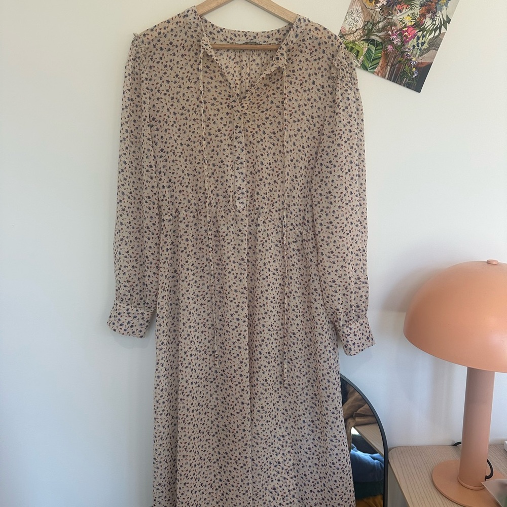 Floral Frock- Only‎ brand floral delicate sheer ready for Fall